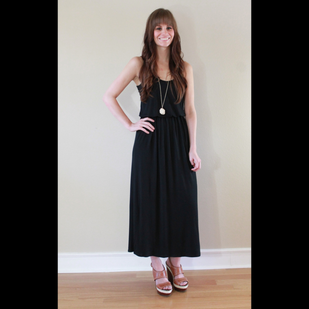 Oh So Comfy Maxi Dress - Black — Everly and Ace
